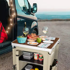 Table de camping pliante d'extérieur