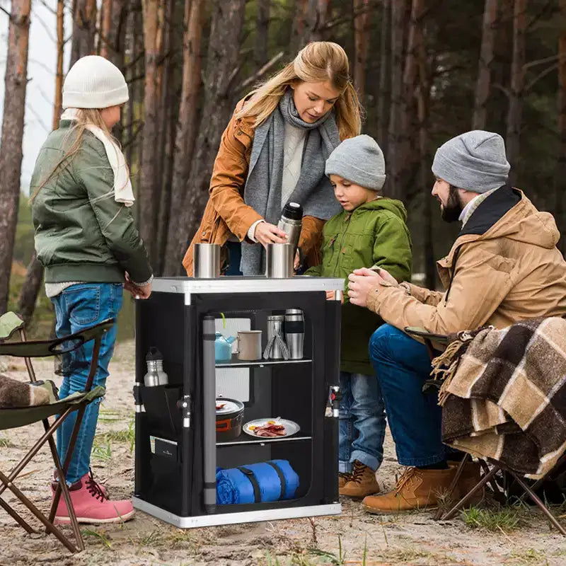 Table de camping pliante d'extérieur