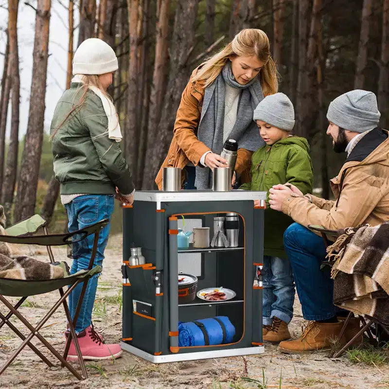Table de camping pliante d'extérieur
