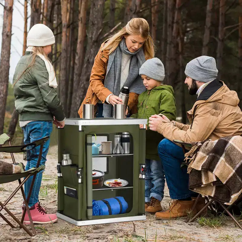 Table de camping pliante d'extérieur