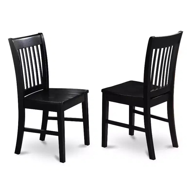 Salle à manger formelle Belmont - Table et chaises de dinette, noir