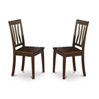 Table de cuisine et 2 chaises de salle à manger Belmont, Cappuccino