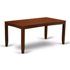 Table de salle à manger Belmont avec rallonge de 12 pouces et chaises de coin-repas, expresso
