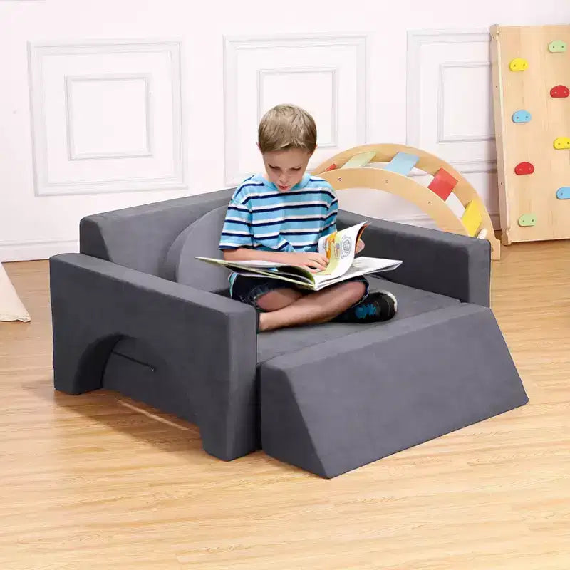 Canapé pour enfants, canapé de jeu modulaire pour tout-petits - Convertible multifonctionnel pour salle de jeux ou chambre d'enfant