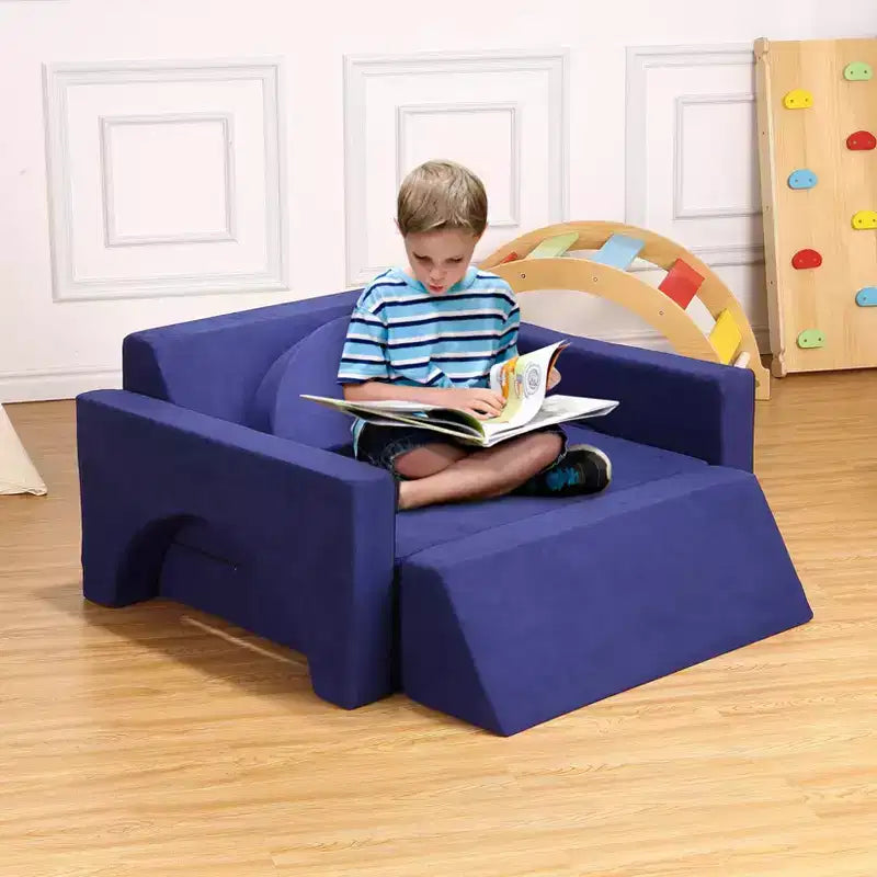 Canapé pour enfants, canapé de jeu modulaire pour tout-petits - Convertible multifonctionnel pour salle de jeux ou chambre d'enfant