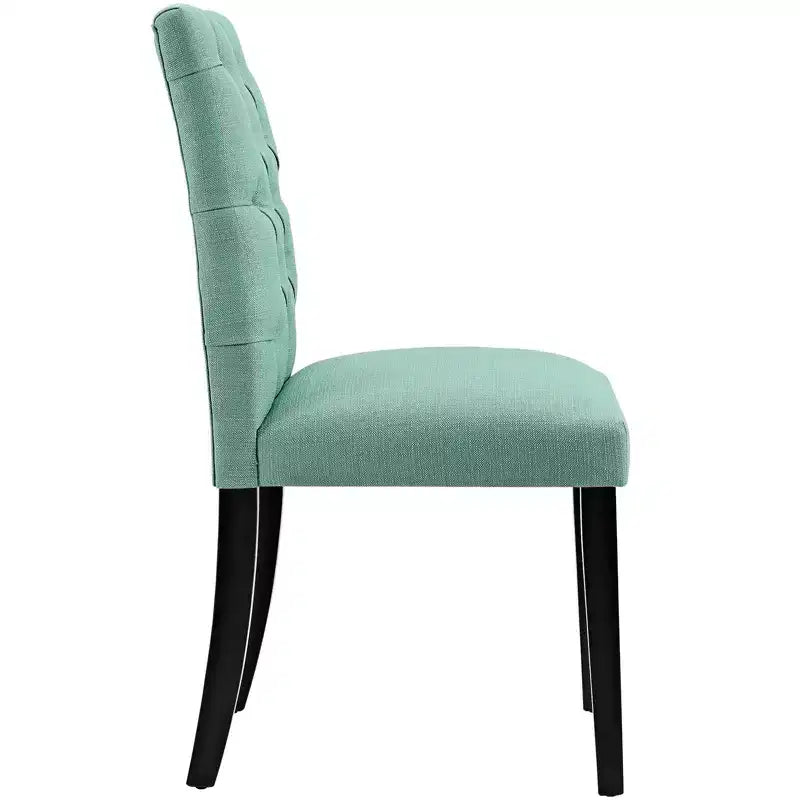 Chaise de salle à manger en tissu Duchess