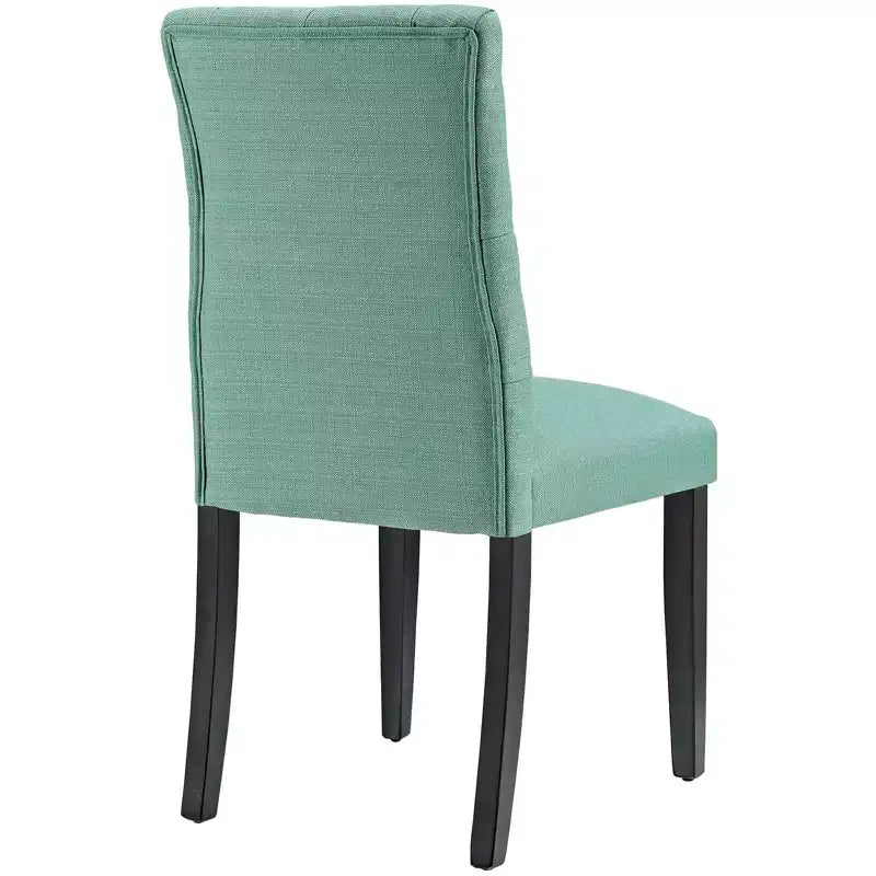 Chaise de salle à manger en tissu Duchess
