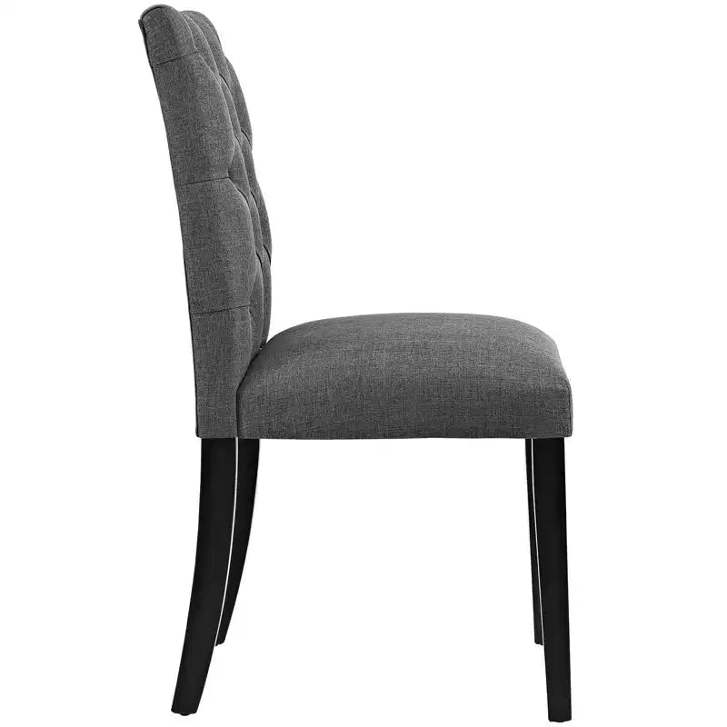 Chaise de salle à manger en tissu Duchess