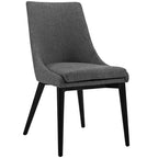 Chaise de salle à manger en tissu Viscount