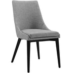 Chaise de salle à manger en tissu Viscount