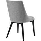 Chaise de salle à manger en tissu Viscount