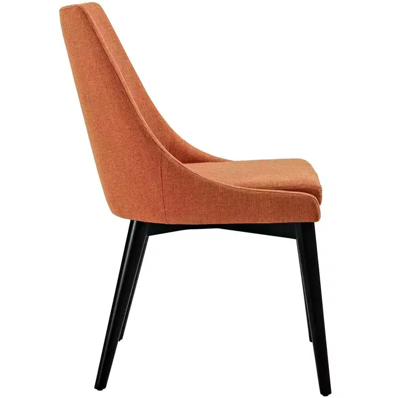 Chaise de salle à manger en tissu Viscount