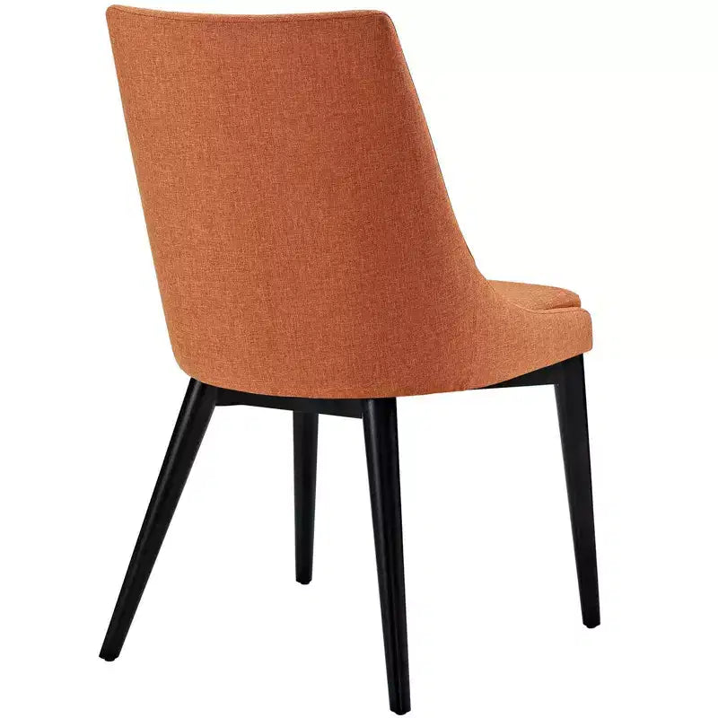 Chaise de salle à manger en tissu Viscount