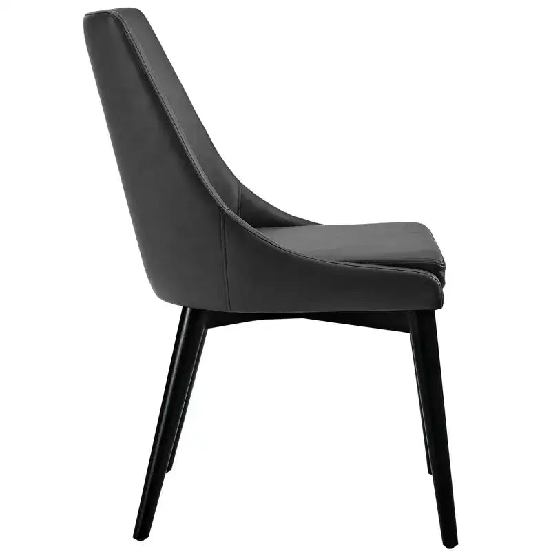 Chaise de salle à manger en tissu Viscount