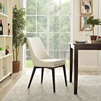Chaise de salle à manger en tissu Viscount