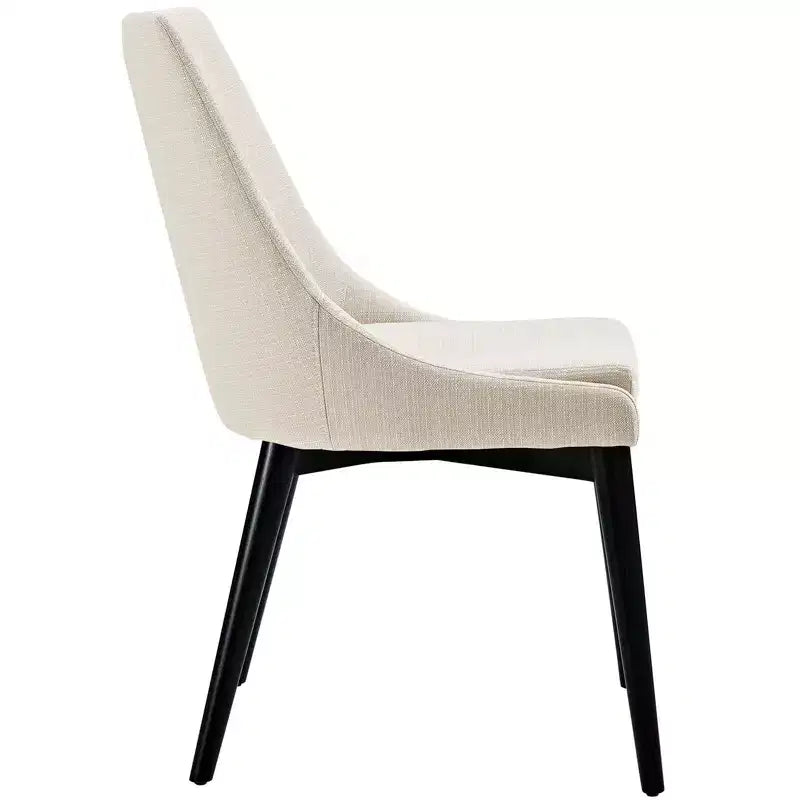 Chaise de salle à manger en tissu Viscount