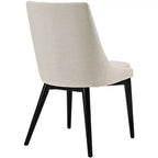 Chaise de salle à manger en tissu Viscount