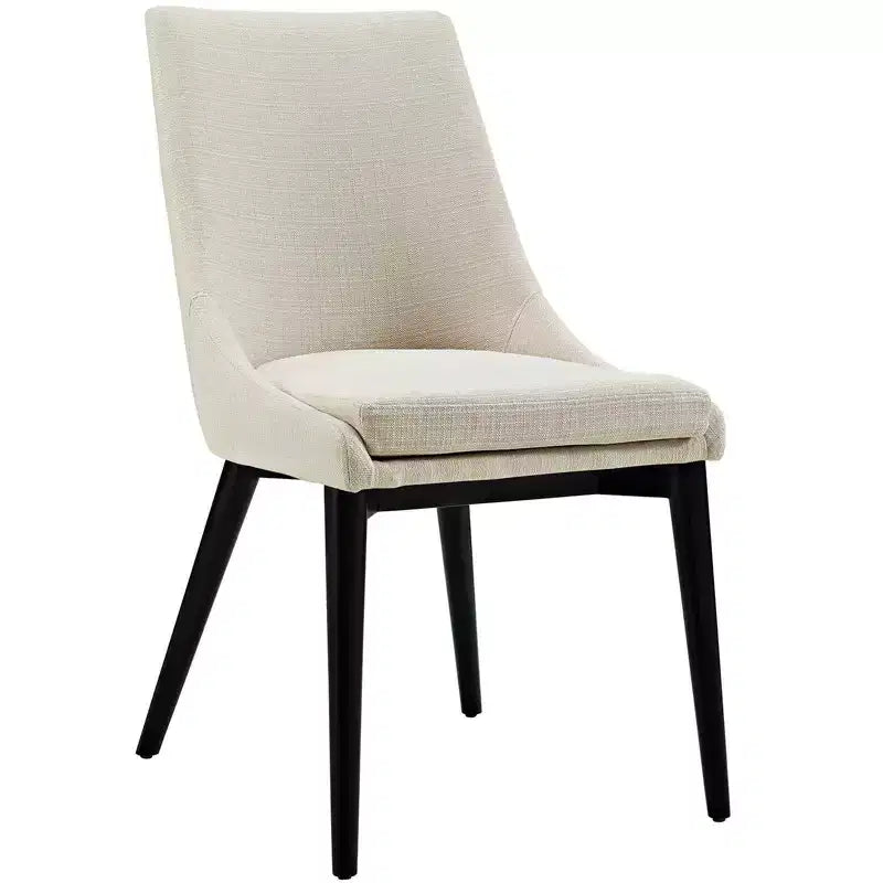 Chaise de salle à manger en tissu Viscount
