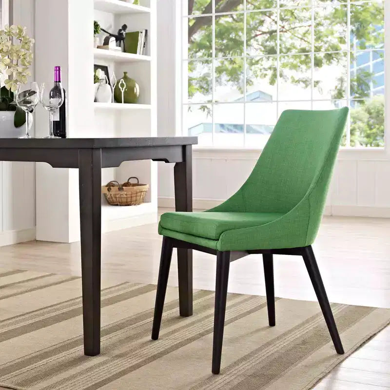 Chaise de salle à manger en tissu Viscount