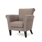Fauteuil club clouté Brice Vintage
