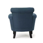 Fauteuil club clouté Brice Vintage