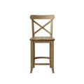 24 Litchfield X-Back Counter Height Barstool with Footrest - Threshold