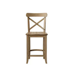 24 Litchfield X-Back Counter Height Barstool with Footrest - Threshold