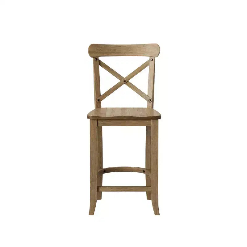 24 Litchfield X-Back Counter Height Barstool with Footrest - Threshold