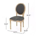 Chaises de salle à manger Phinnaeus Farmhouse (lot de 2)