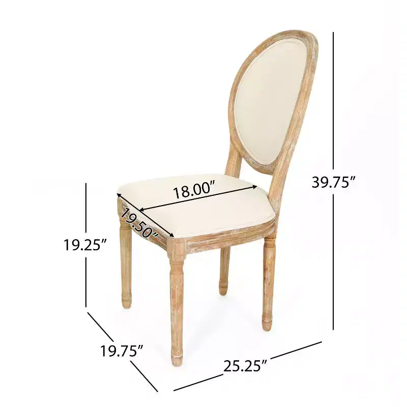 Chaises de salle à manger Phinnaeus Farmhouse (lot de 2)